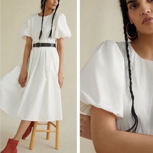 Corset-seamed style dress Anthropologie.   Brand: Eri + Ali. Imperfect.